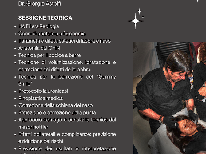 17 maggio 2025 - Filler Labbra, Regione Periorale & Mesorinofiller (Milano)